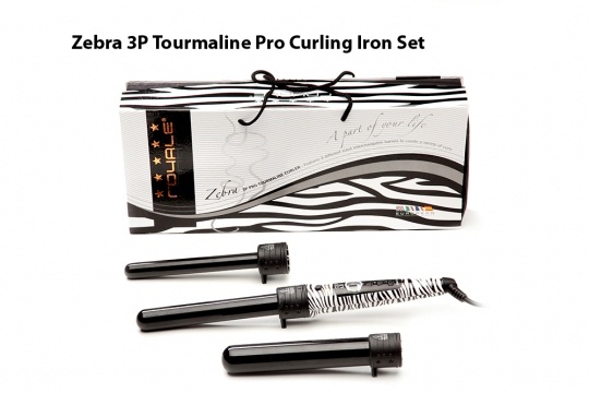 Zebra The first "3 in 1" professional curling iron! get three ef