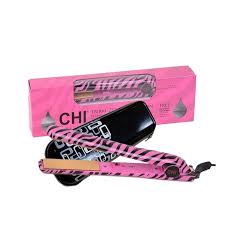 CHI Black Hair Straightener Professional Flat Iron, Shampoo, And